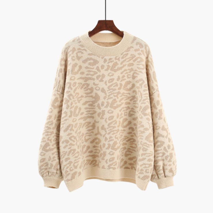 ニット レオパード プルオーバー | Belle Cie | 詳細画像12 
