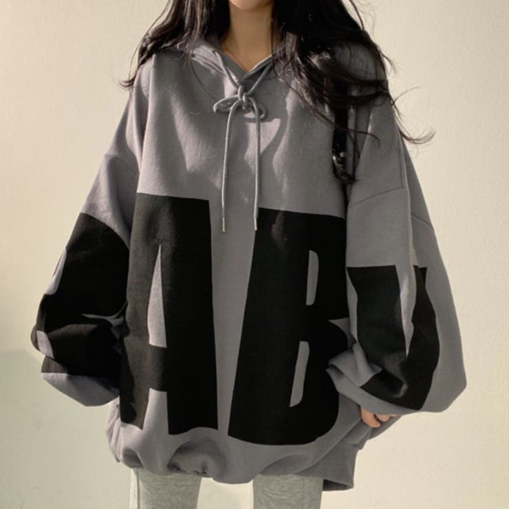 チャコールグレー | パーカー スウェット プルオーバー | Belle Cie