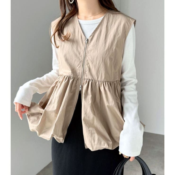 ベスト ジップアップ ノースリーブ | Belle Cie | 詳細画像6 