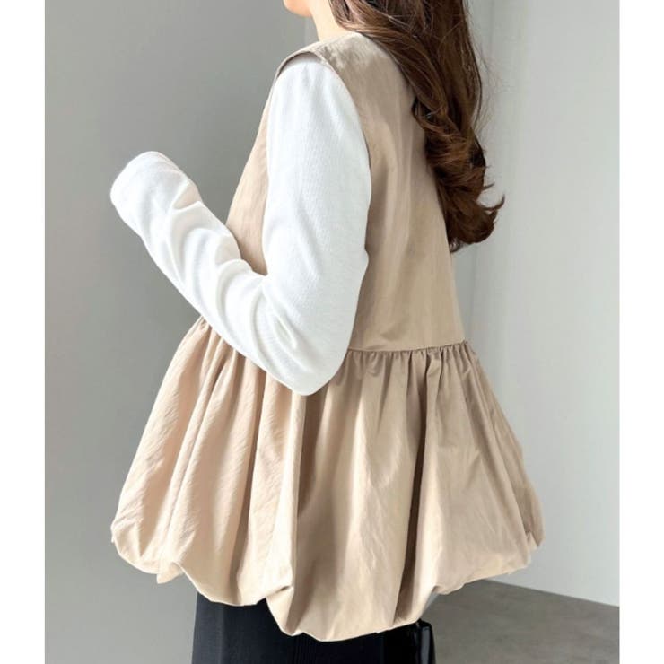 ベスト ジップアップ ノースリーブ | Belle Cie | 詳細画像7 