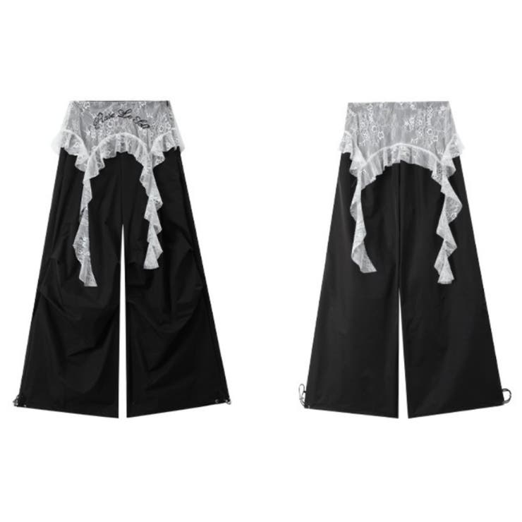 ワイドパンツ ゆったり レース | Belle Cie | 詳細画像11 