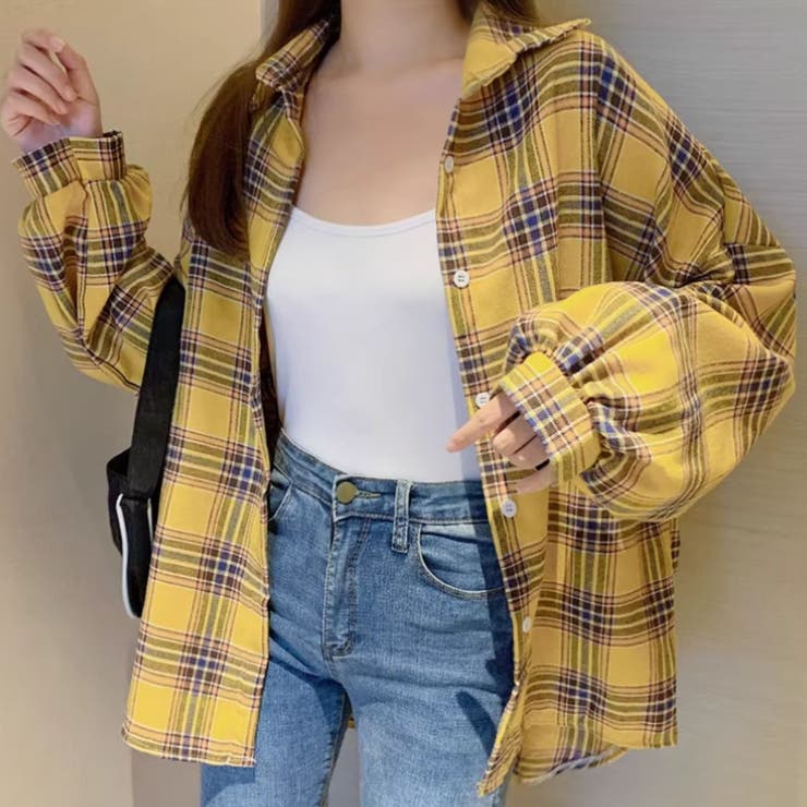 JJ(イエロー) | シャツ トップス 羽織り | Belle Cie