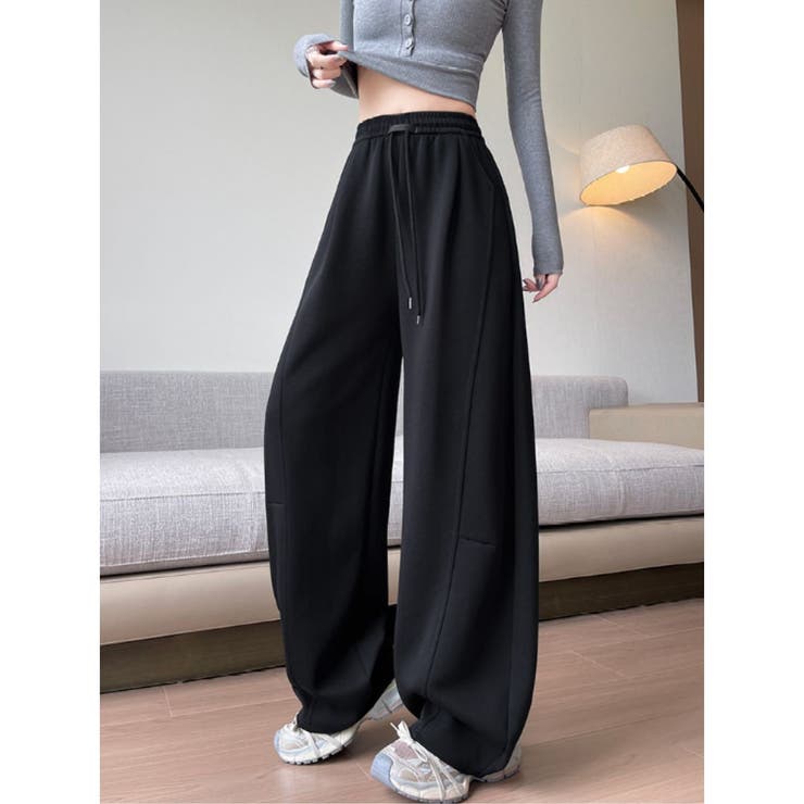 スウェットパンツ ワイド バレル | Belle Cie | 詳細画像8 