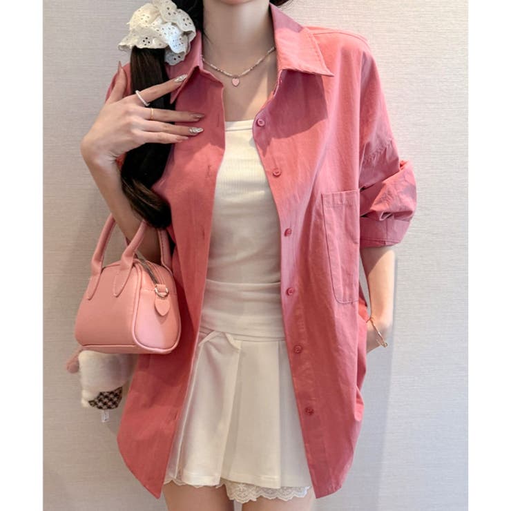 シャツ 羽織り オーバーシャツ | Belle Cie | 詳細画像13 