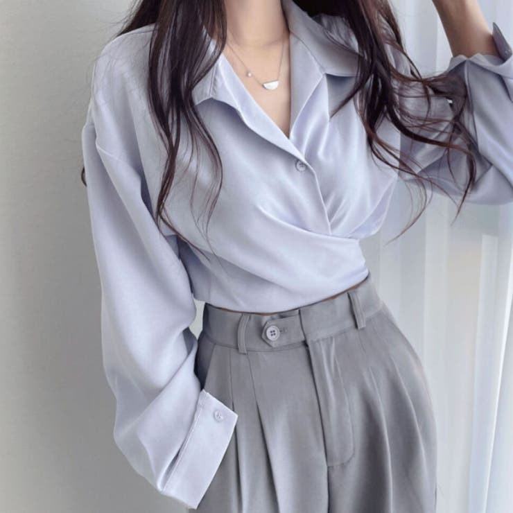 シャツ ショート ブラウス | Belle Cie | 詳細画像12 