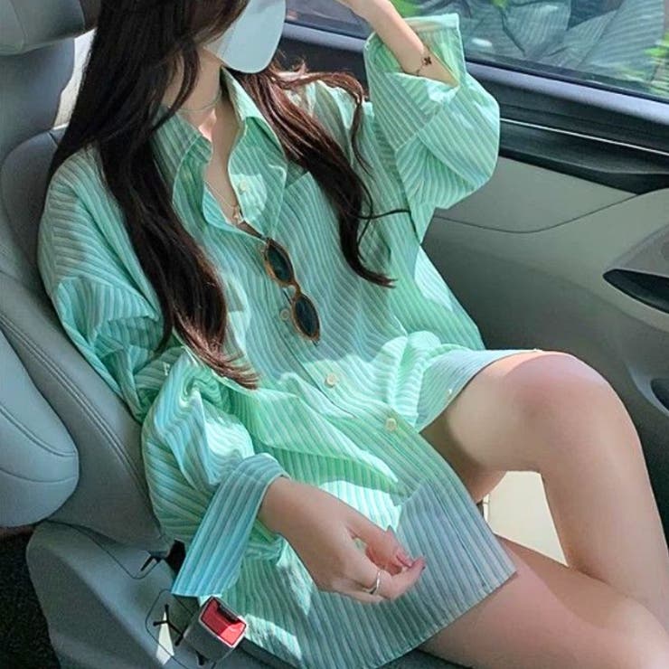 シャツ 開襟 長袖 | Belle Cie | 詳細画像5 