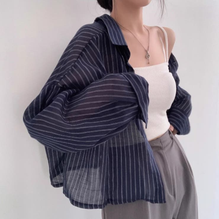 シャツ ショート丈 羽織り | Belle Cie | 詳細画像6 