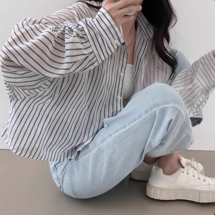 シャツ ショート丈 羽織り | Belle Cie | 詳細画像9 