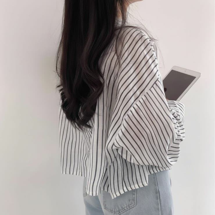 シャツ ショート丈 羽織り | Belle Cie | 詳細画像10 