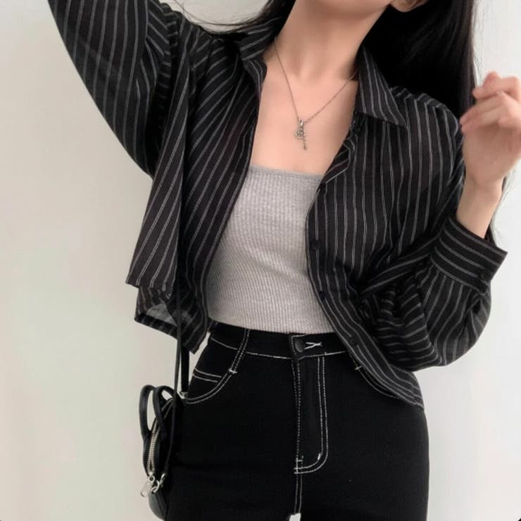 シャツ ショート丈 羽織り | Belle Cie | 詳細画像12 