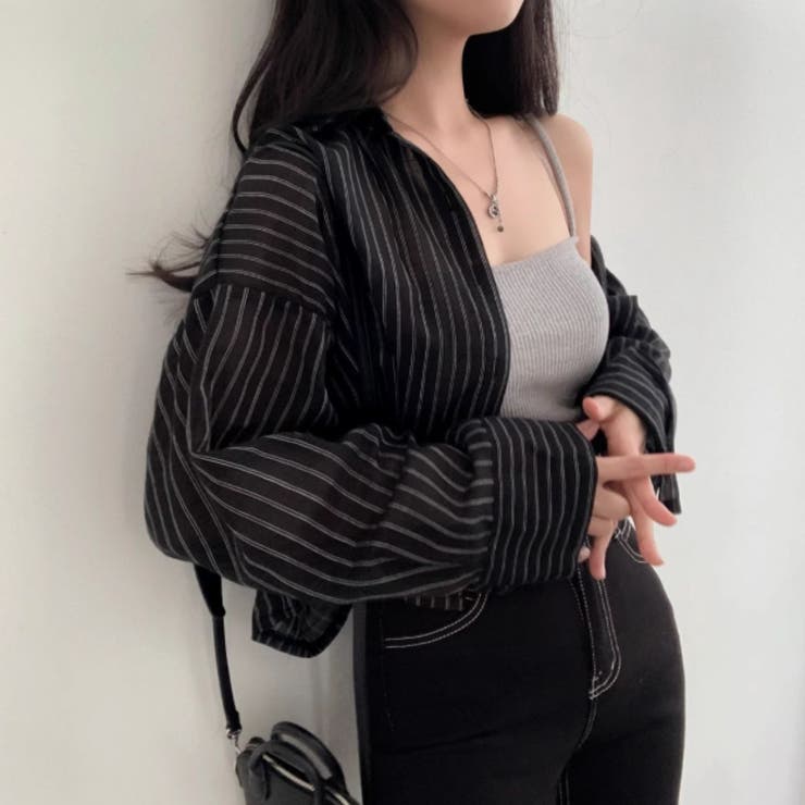 シャツ ショート丈 羽織り | Belle Cie | 詳細画像13 