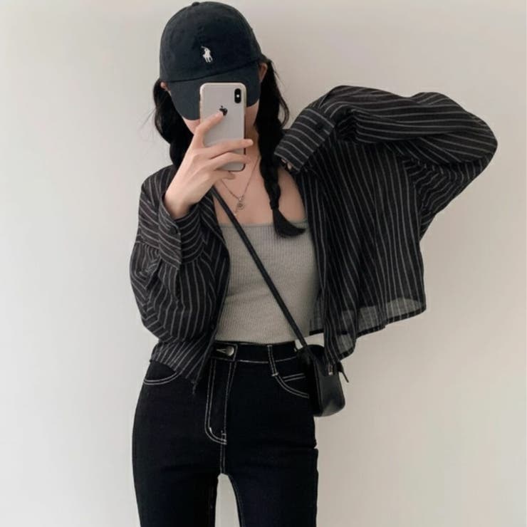 シャツ ショート丈 羽織り | Belle Cie | 詳細画像14 