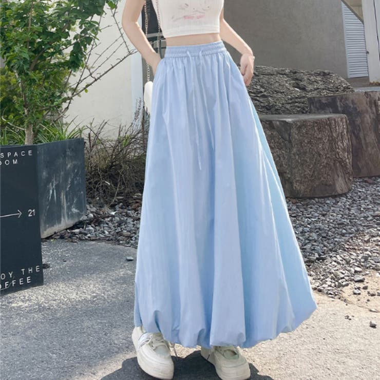 サックス | スカート ロングスカート バルーン | Belle Cie