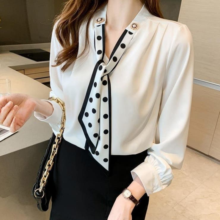 ブラウス シャツ ボウタイ | Belle Cie | 詳細画像7 