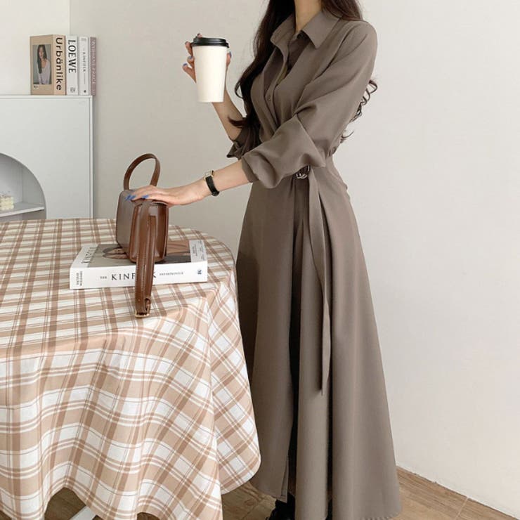 ワンピース フレアワンピース 長袖 | Belle Cie | 詳細画像9 