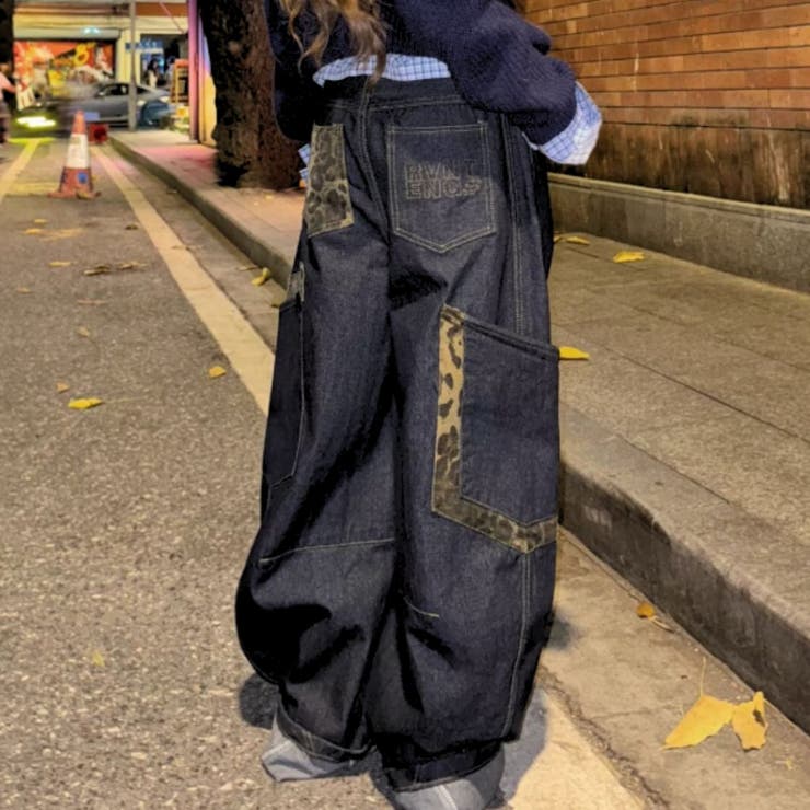 デニム ロングパンツ バレルレッグ | Belle Cie | 詳細画像9 