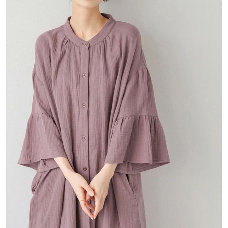 シャツ ロングワンピース シャツワンピース | Belle Cie | 詳細画像14 