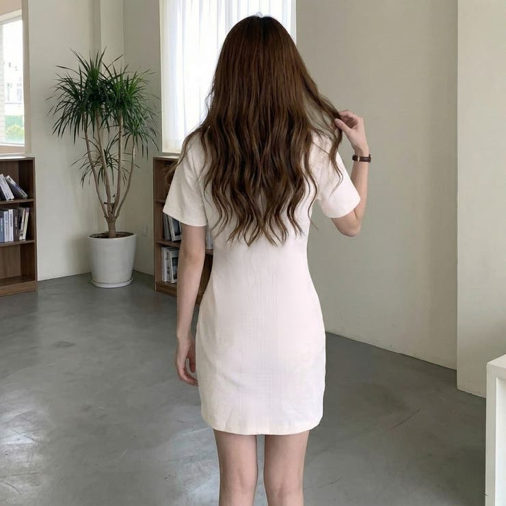 ワンピース ミニ丈 ミニワンピ | Belle Cie | 詳細画像6 