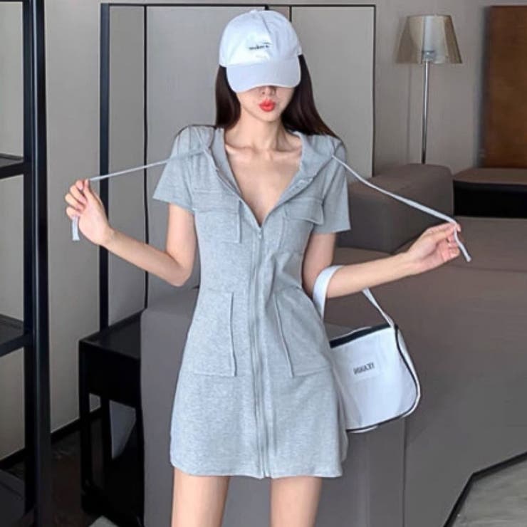 ワンピース ミニ丈 ミニワンピ | Belle Cie | 詳細画像7 