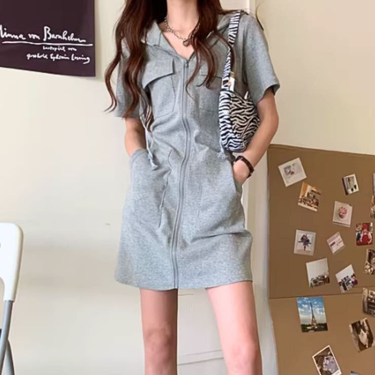 ワンピース ミニ丈 ミニワンピ | Belle Cie | 詳細画像10 