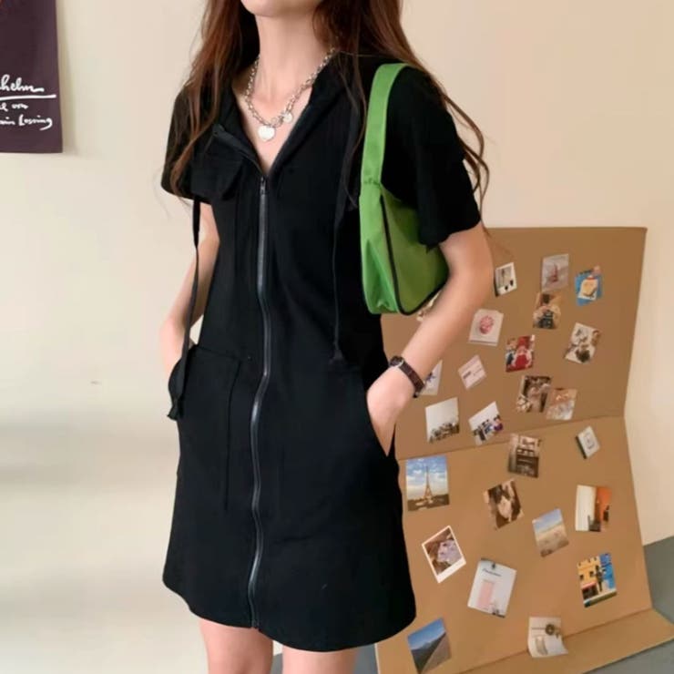 ワンピース ミニ丈 ミニワンピ | Belle Cie | 詳細画像12 