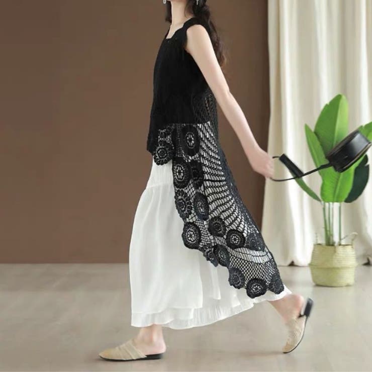 クロシェ ワンピース ジレ | Belle Cie | 詳細画像4 