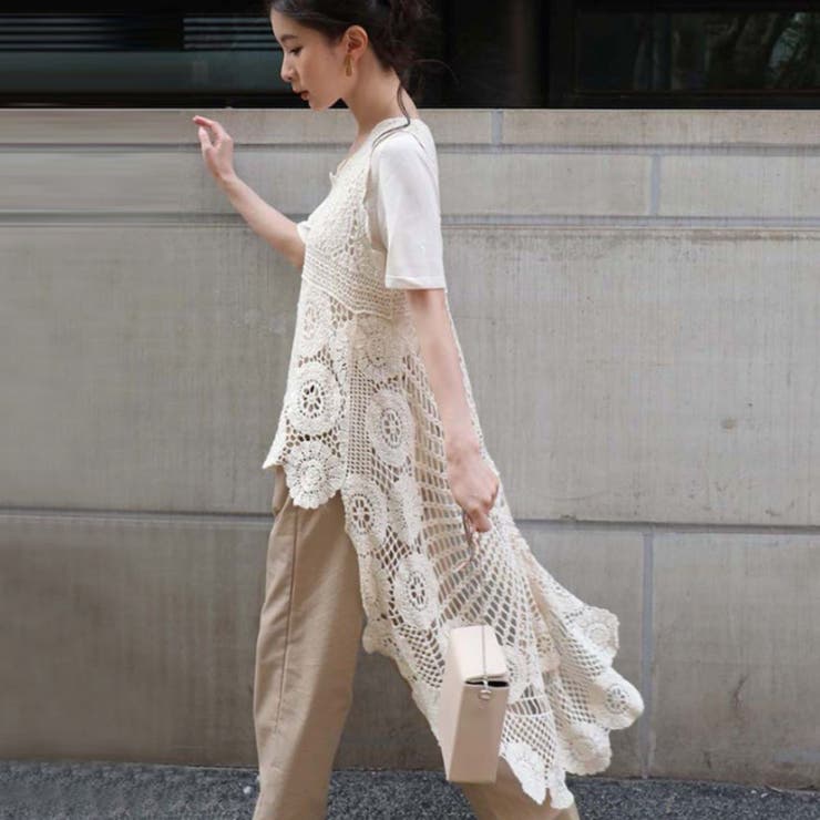 クロシェ ワンピース ジレ | Belle Cie | 詳細画像11 