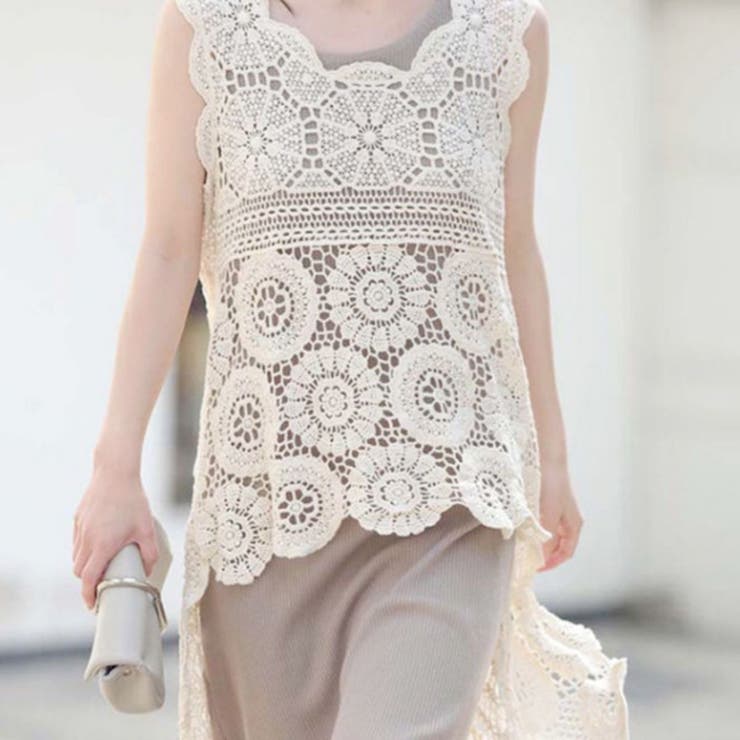 クロシェ ワンピース ジレ | Belle Cie | 詳細画像12 