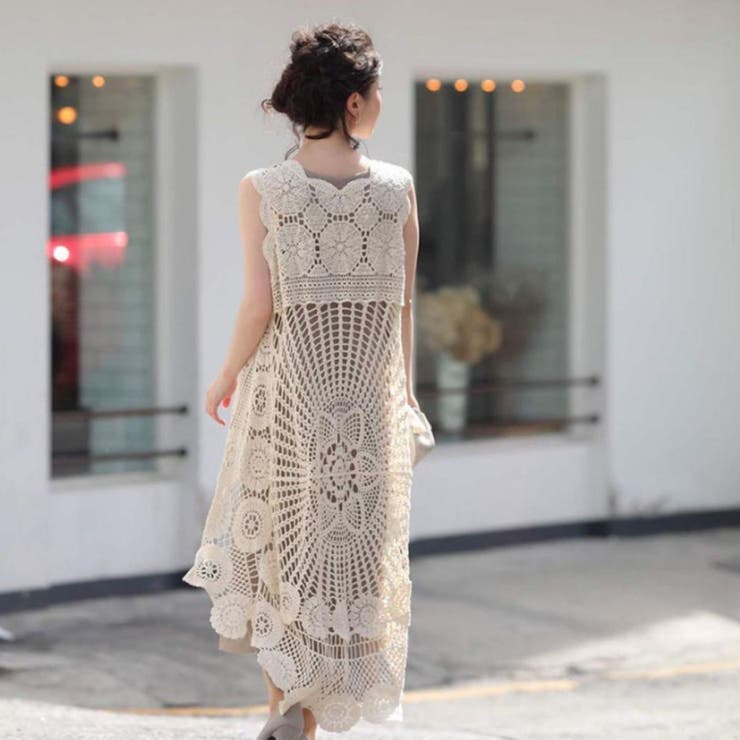 クロシェ ワンピース ジレ | Belle Cie | 詳細画像13 