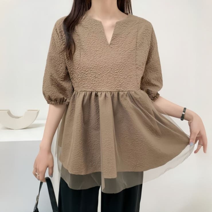 トップス チュニック ペプラム | Belle Cie | 詳細画像5 