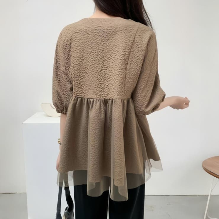 トップス チュニック ペプラム | Belle Cie | 詳細画像7 