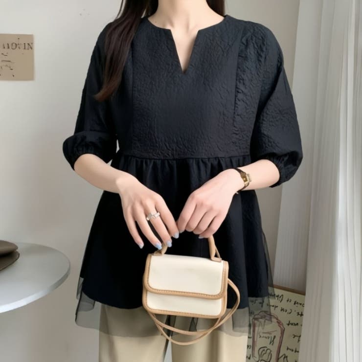 トップス チュニック ペプラム | Belle Cie | 詳細画像8 