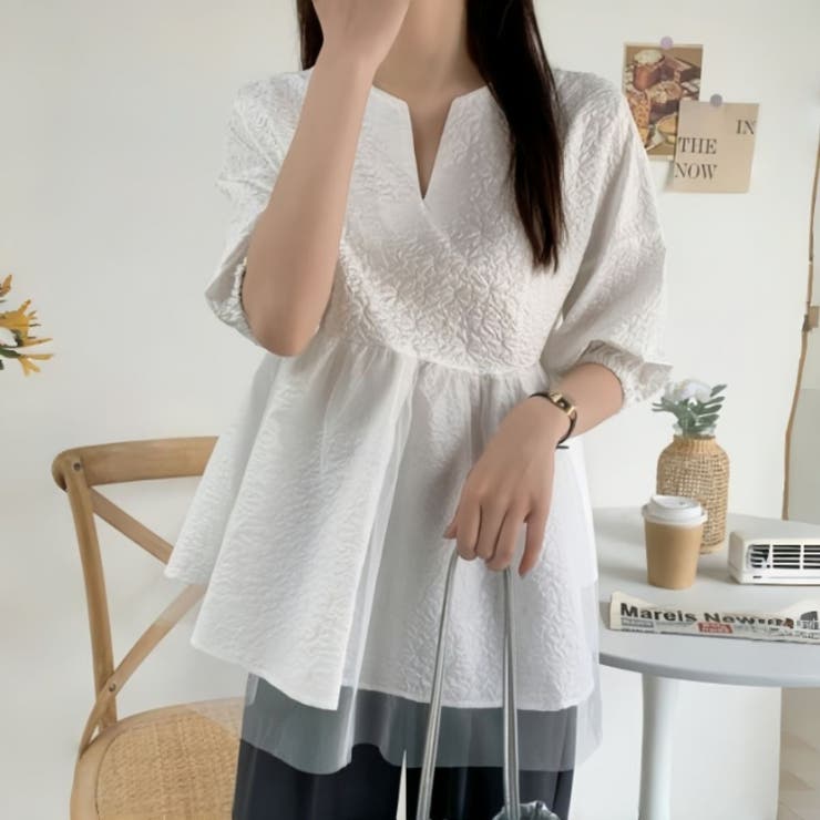 トップス チュニック ペプラム | Belle Cie | 詳細画像14 