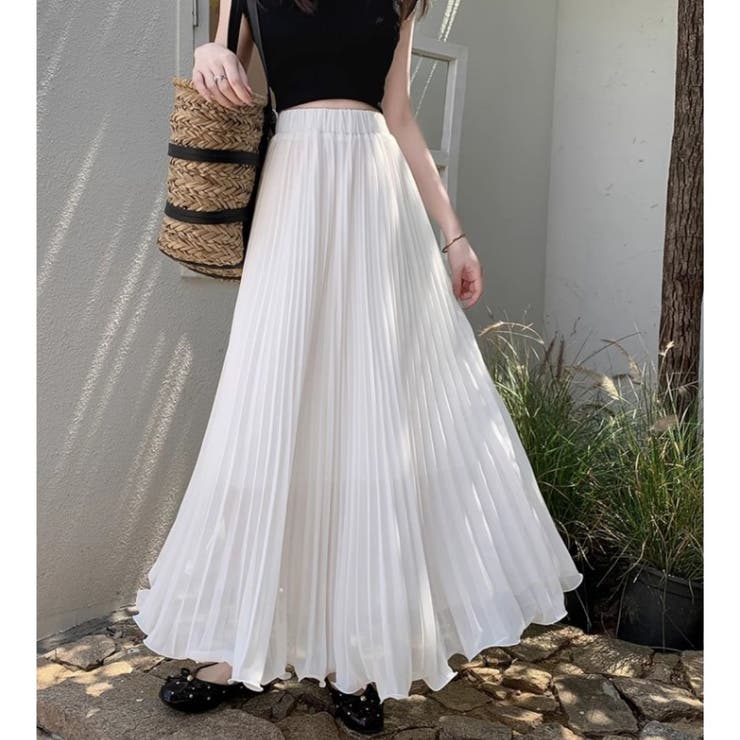 スカート プリーツスカート ロング | Belle Cie | 詳細画像4 