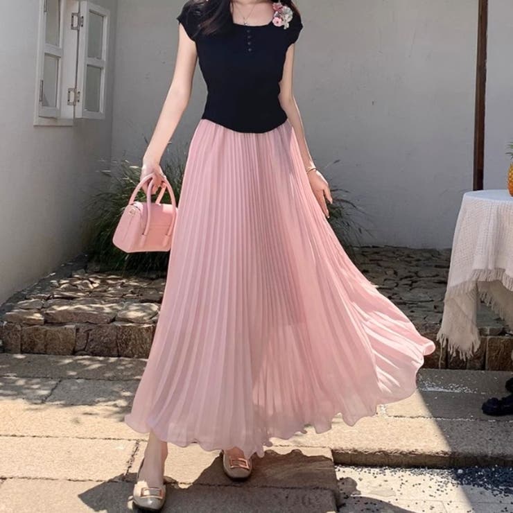 スカート プリーツスカート ロング | Belle Cie | 詳細画像6 