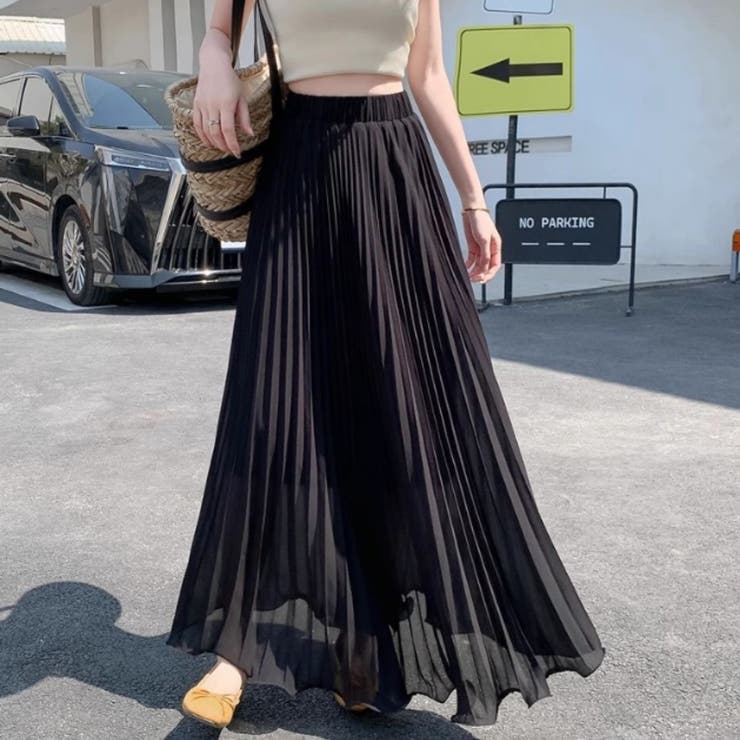 スカート プリーツスカート ロング | Belle Cie | 詳細画像8 