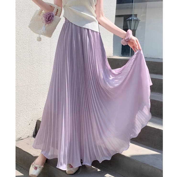 スカート プリーツスカート ロング | Belle Cie | 詳細画像11 