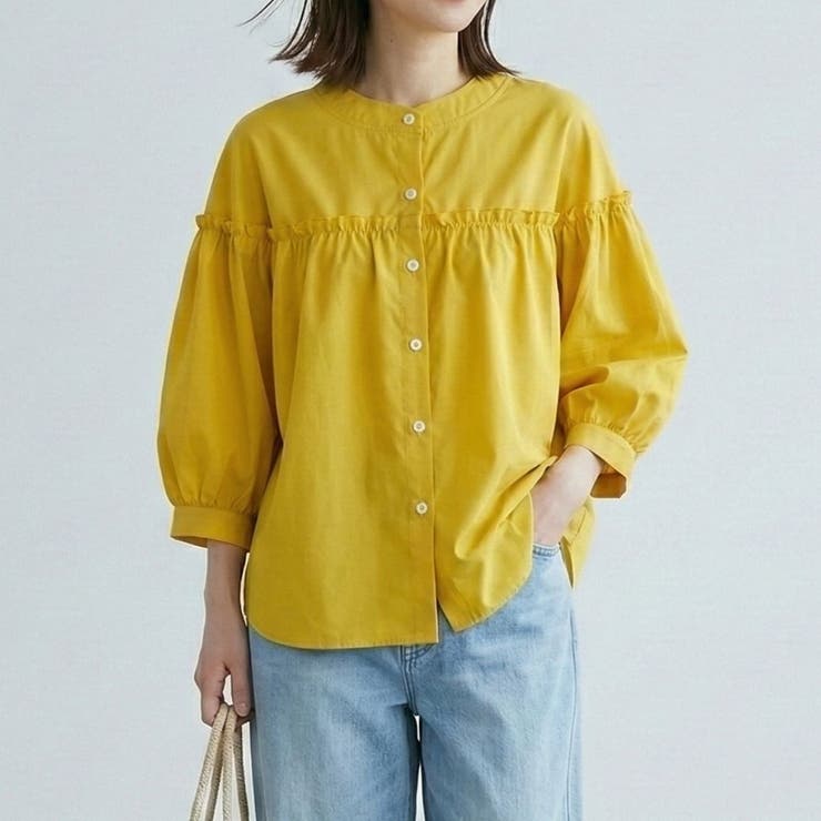 マスタード | トップス ブラウス シャツ | Belle Cie