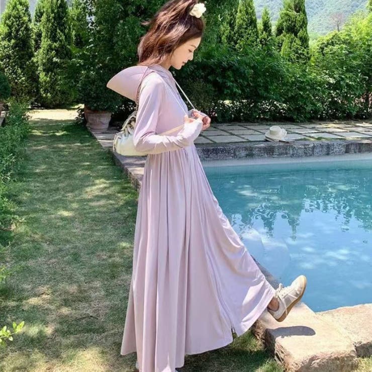 ラッシュガード ワンピース ロング | Belle Cie | 詳細画像12 