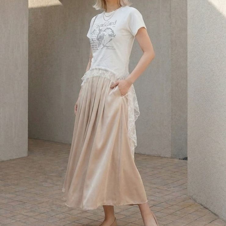 レースTシャツ レディース シアーTシャツ | Belle Cie | 詳細画像5 