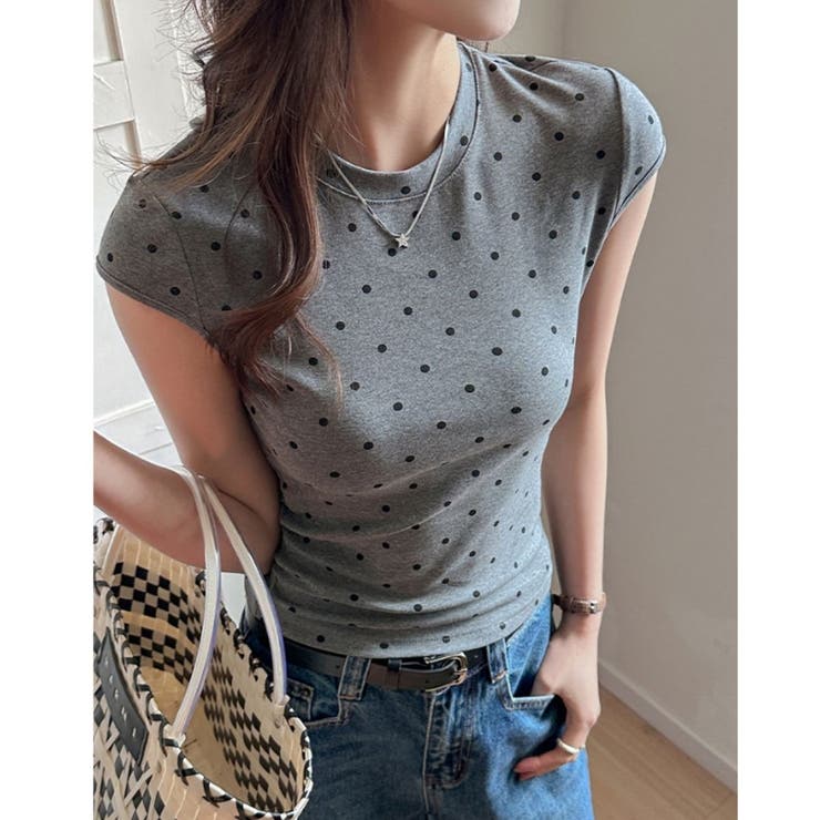 ドットTシャツ レディース ドット柄T | Belle Cie | 詳細画像11 