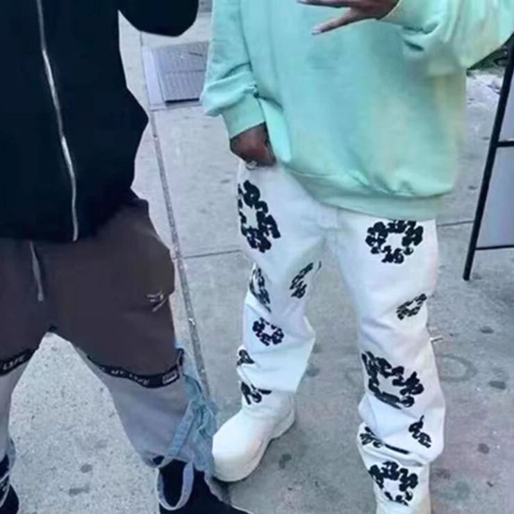 ツイル ワイドパンツ ボトム | At Marvelous | 詳細画像5 