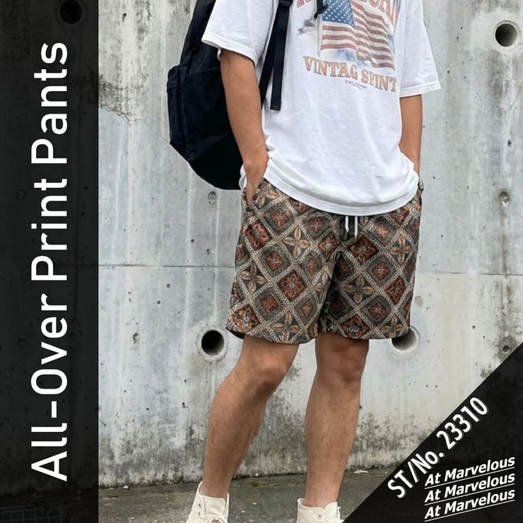ワイドパンツ ハーフパンツ ボトムス | At Marvelous | 詳細画像2 
