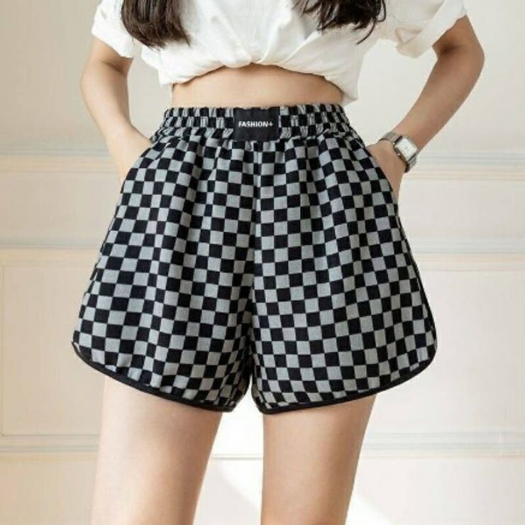 グレー | スポーツ ショートパンツ プリント | Belle Cie