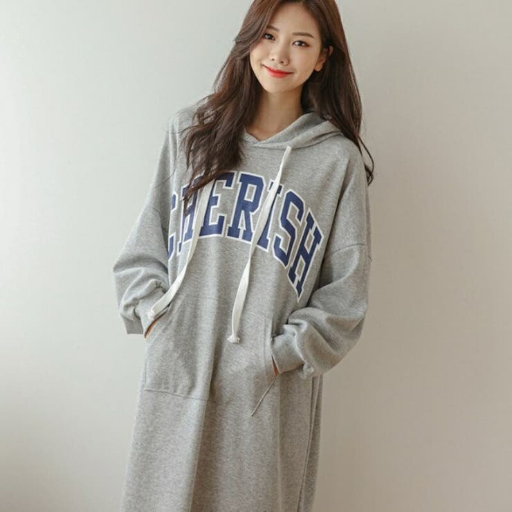 ビッグロゴ スウェットワンピ スウェット | Belle Cie | 詳細画像8 