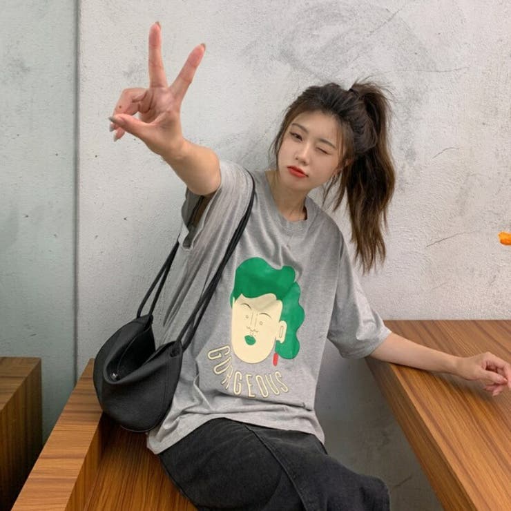 Tシャツ かわいい シュール[品番：AMVW0000502]｜Belle Cie