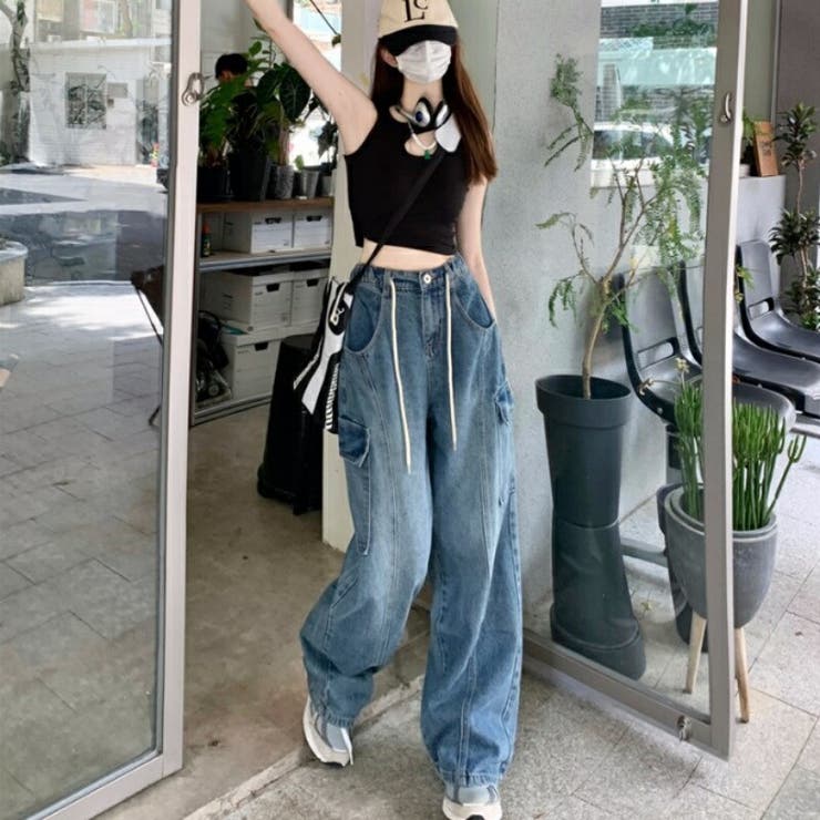 デニム レディース ロングパンツ[品番：AMVW0000504]｜Belle Cie 