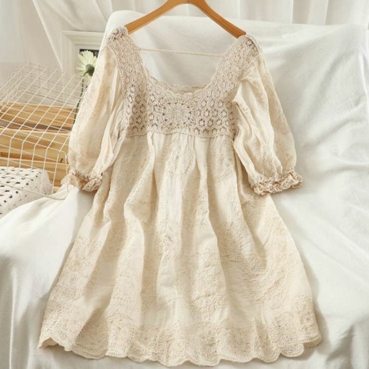 ベージュ | レディース ワンピース ミニワンピース | Belle Cie