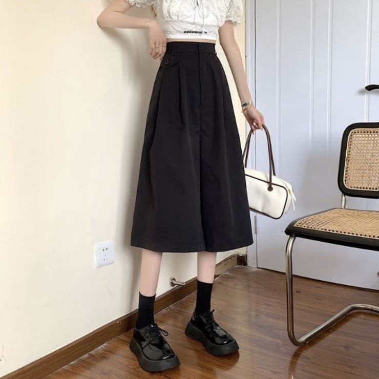 ガウチョ スカーチョ ミモレ丈[品番：AMVW0000583]｜Belle Cie