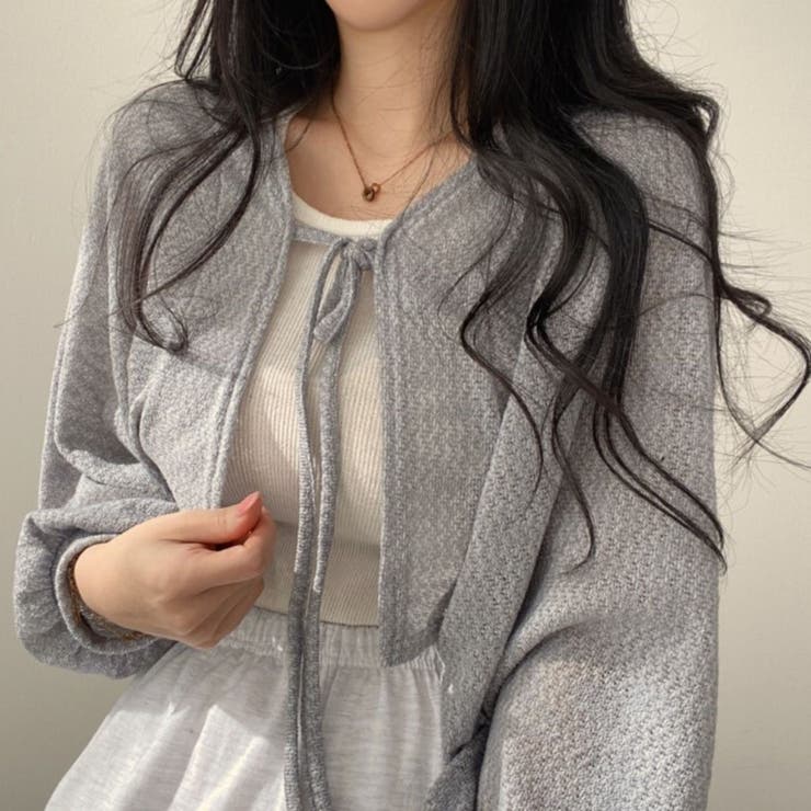 ショート丈 カーディガン サマーカーディガン | Belle Cie | 詳細画像12 